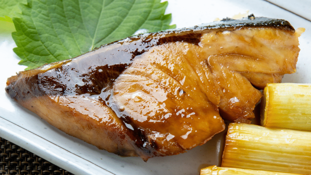 ぶりの照り焼き