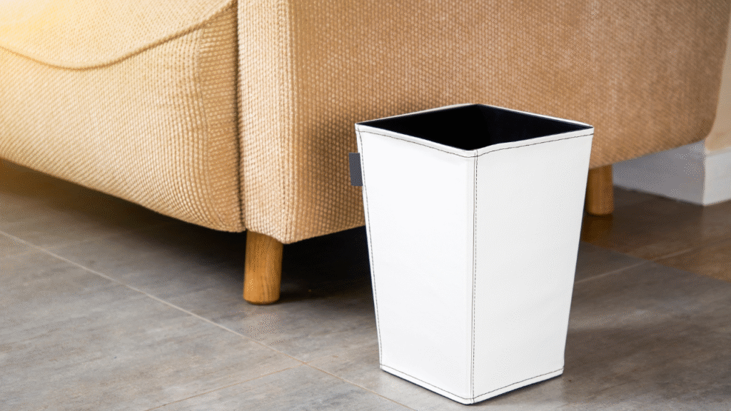 リビングのゴミ箱
